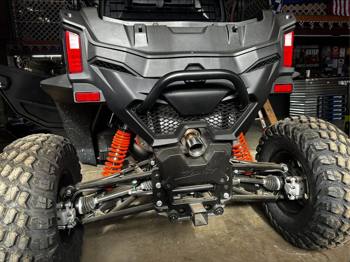 RJWC Single APX Exhaust For CF-Moto CForce